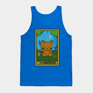 TAROT CARDS | THE MAGICIAN. | CAT Tank Top